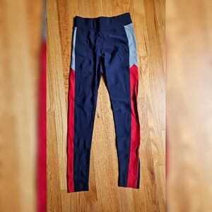 LAAIN XS High Rise Colorblock Compression Leggings